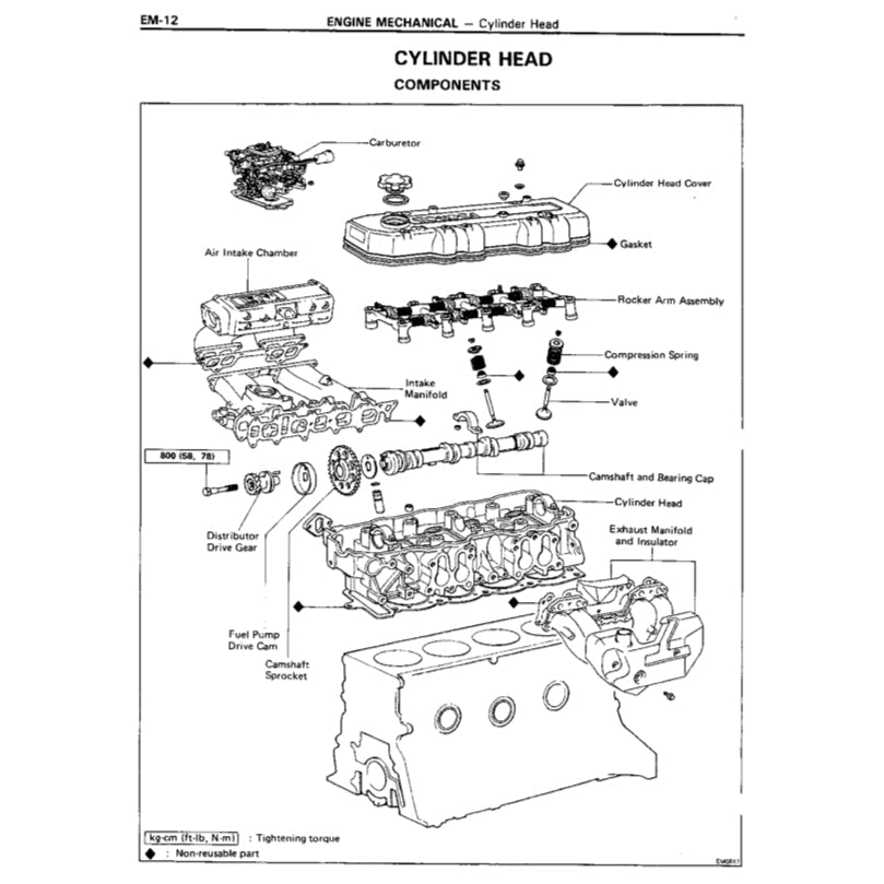 Toyota 4RUNNER N60 1984-1989 Full Manual Set – Repair & Maintenance Manual - page 3