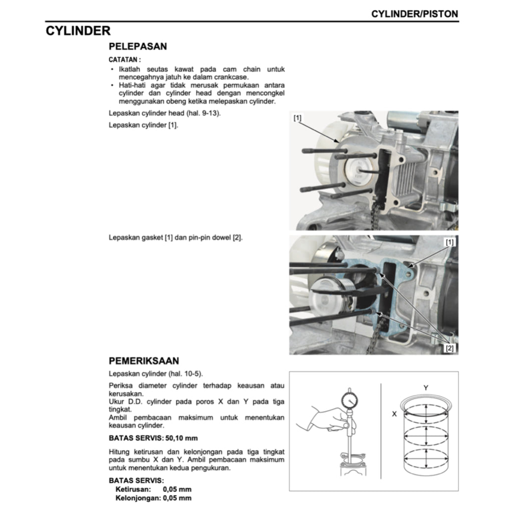 Honda BEAT 110 PGM-FI 2012-2020 Full Manual Set – Repair & Maintenance Manual and Spare Parts Catalog and User Handbook - BAHASA INDONESIA - page 4