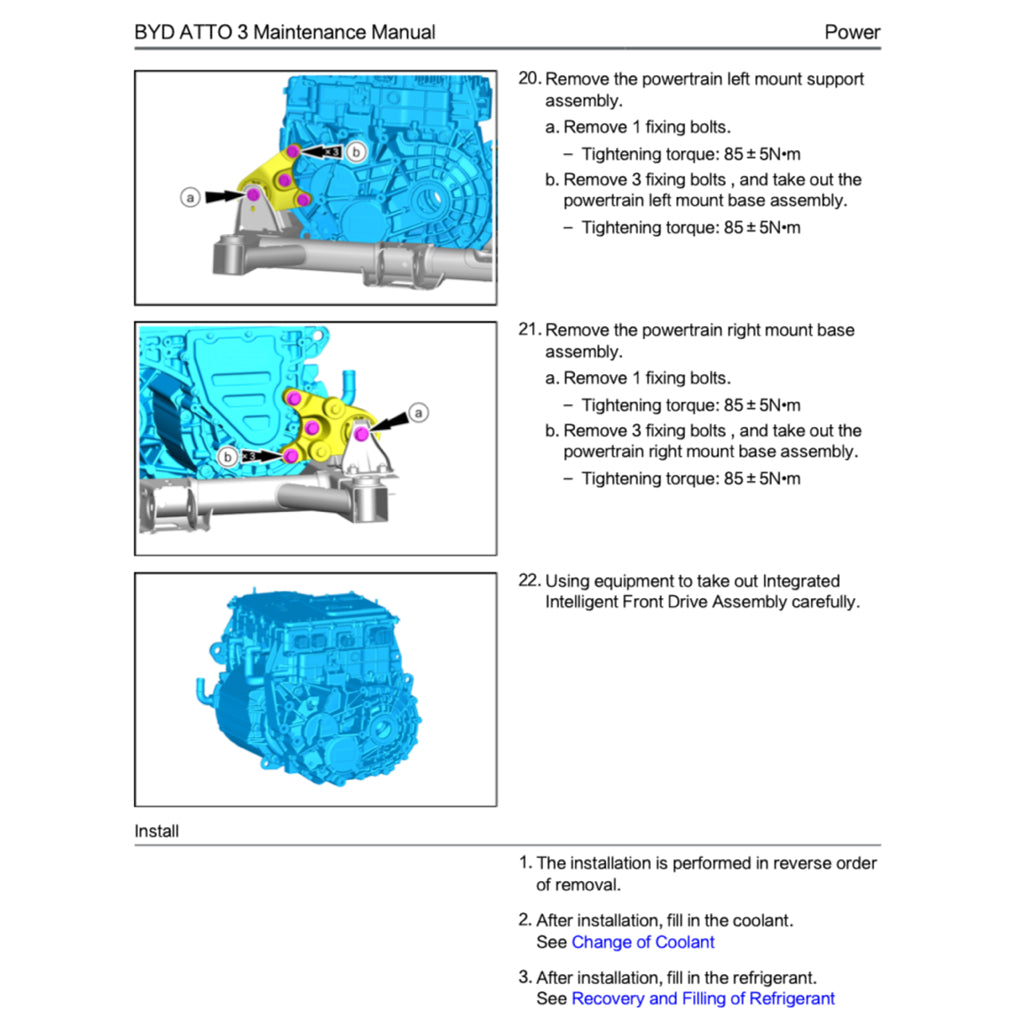 BYD ATTO 3 ATTO3 2022+ Full Manual Set – Repair & Maintenance Manual - page 4