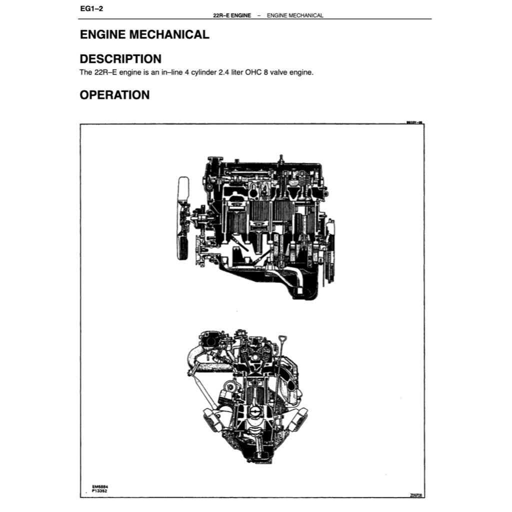Toyota 4RUNNER N120/N130 1990-1995 Full Manual Set – Repair & Maintenance Manual - page 3