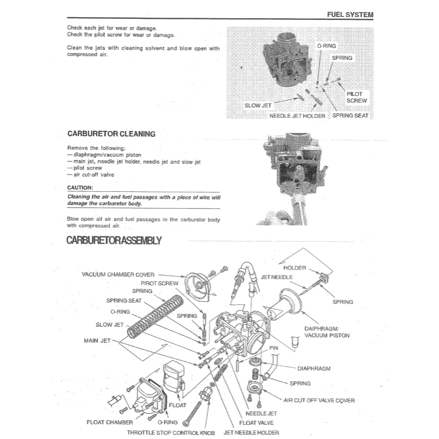 Honda PHANTOM TA200 2002-2010 Full Manual Set – Repair & Maintenance Manual and Owner' Manual - page 7