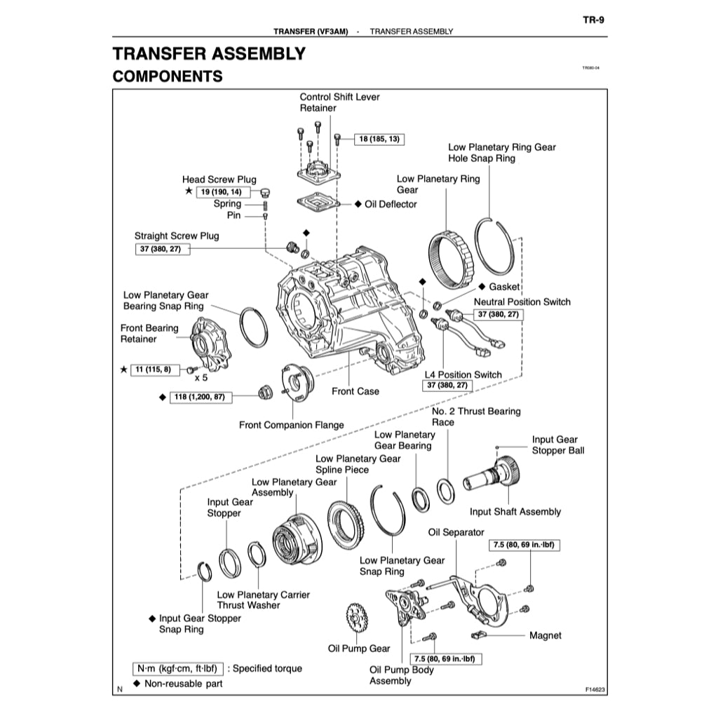 Toyota 4RUNNER N180 1996-2002 Full Manual Set – Repair & Maintenance Manual - page 7