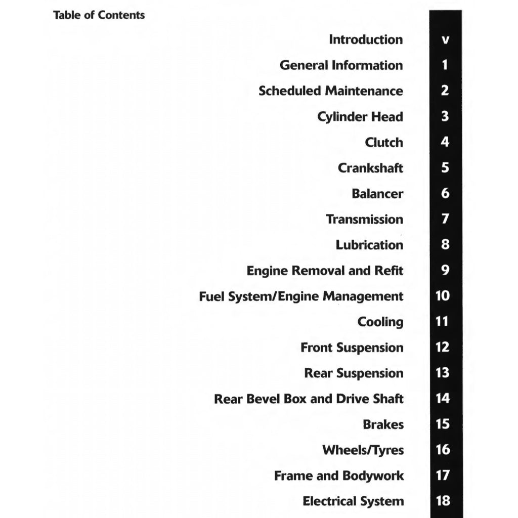 Triumph TIGER EXPLORER 1200 / XC 2012-2015 Full Manual Set – Repair & Maintenance Manual and User Handbook - page 2