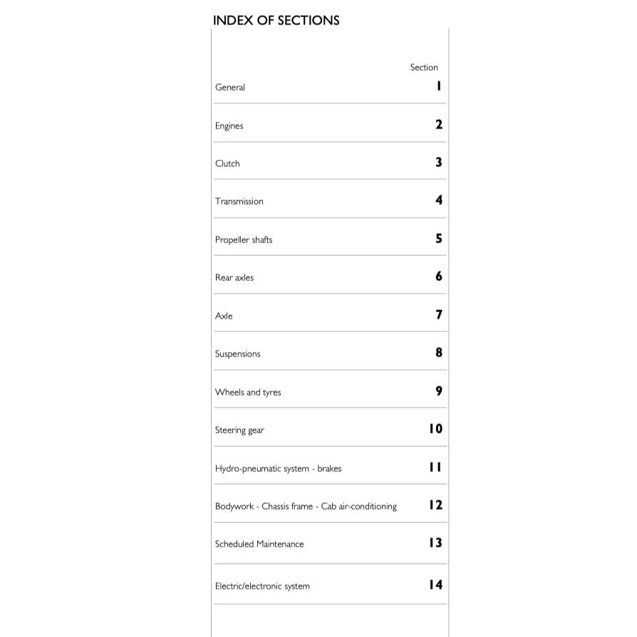 IVECO DAILY 2004-2006 Full Manual Set – Repair & Maintenance Manual - page 2