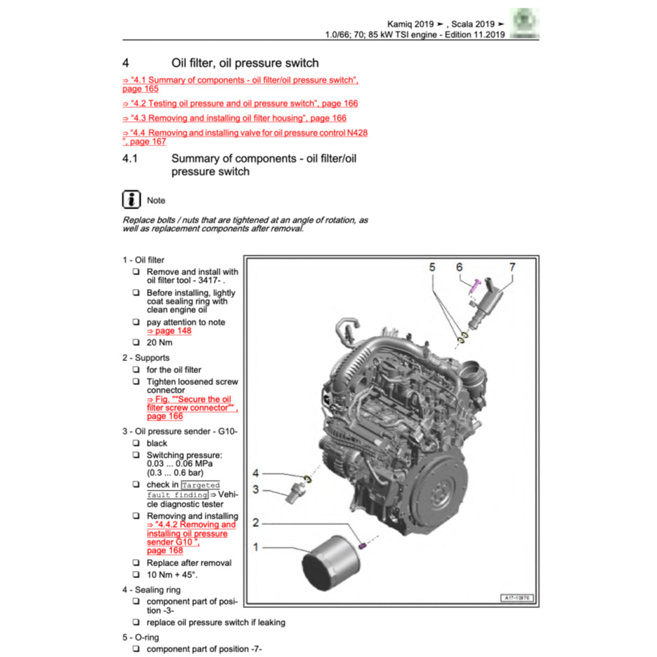 Skoda SCALA 2019+ Full Manual Set – Repair & Maintenance Manual - page 3