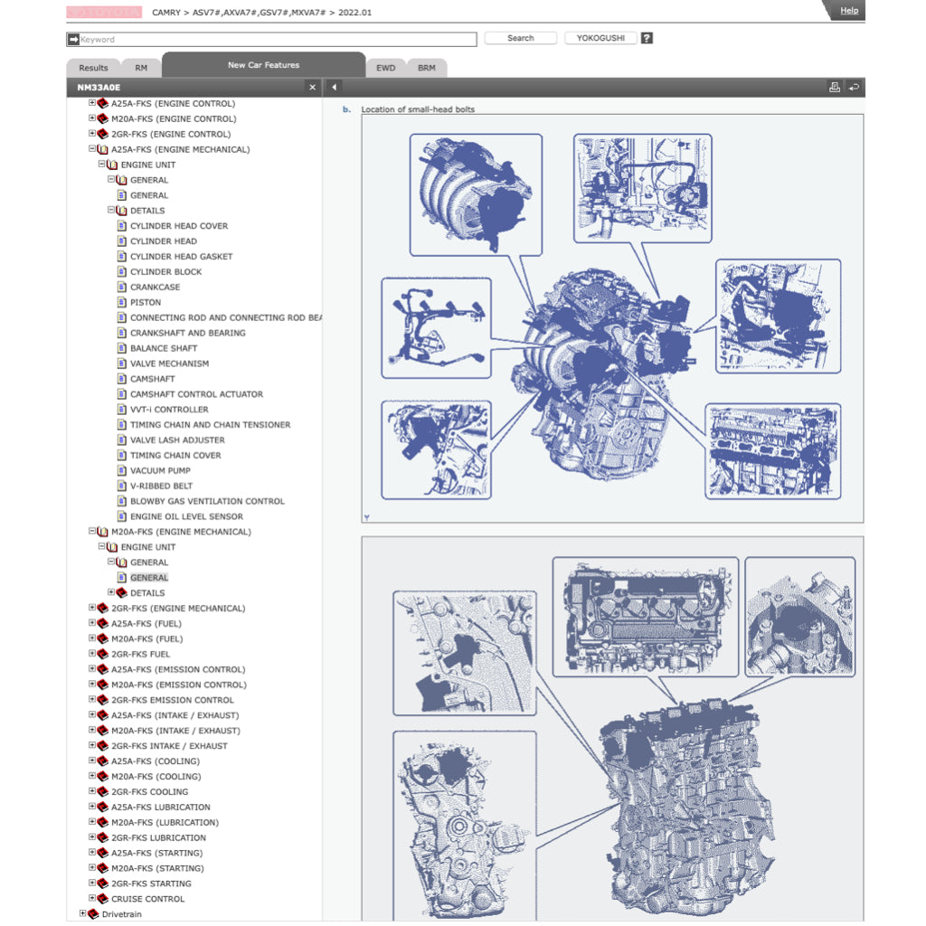 Toyota CAMRY ASV70 2018+ Full Manual Set – Repair & Maintenance Manual - page 5