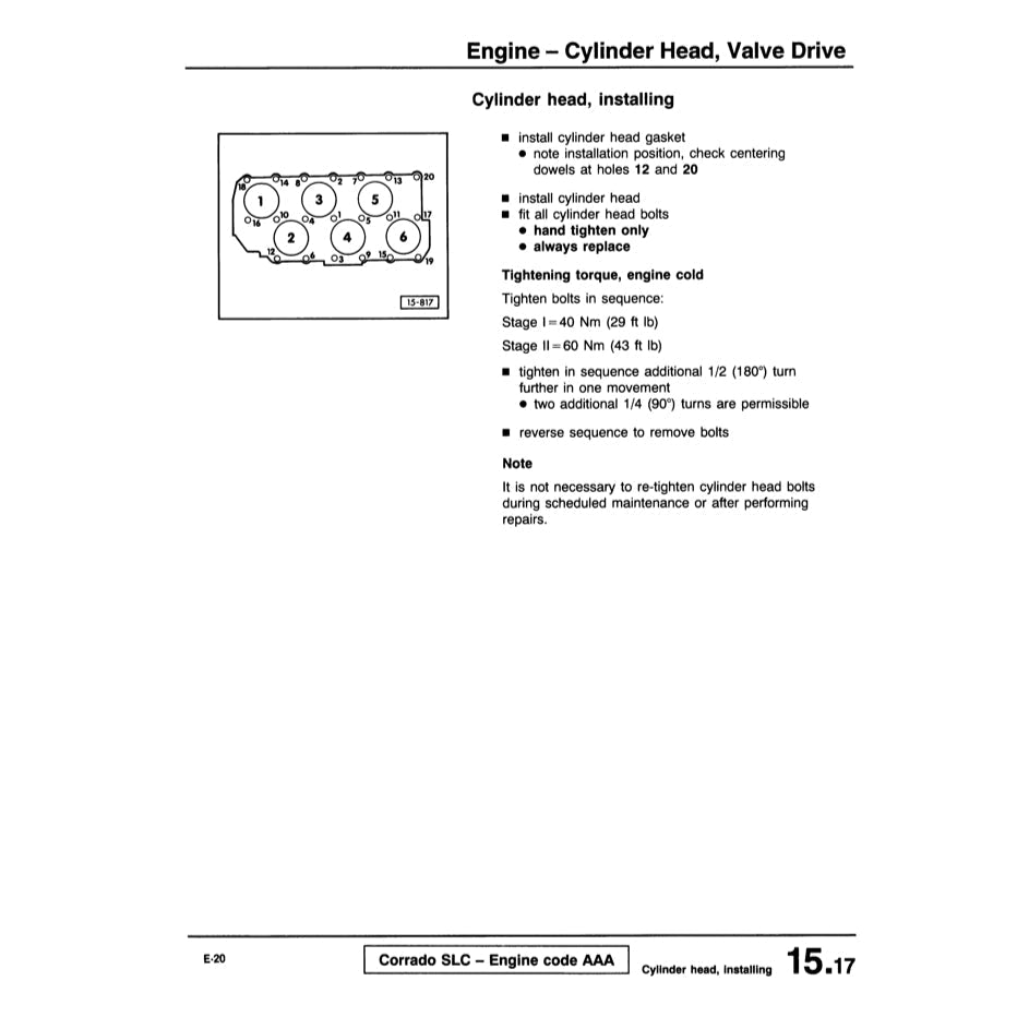 VW CORRADO G60/VR6/SLC 1988-1995 Full Manual Set – Repair & Maintenance Manual - page 3