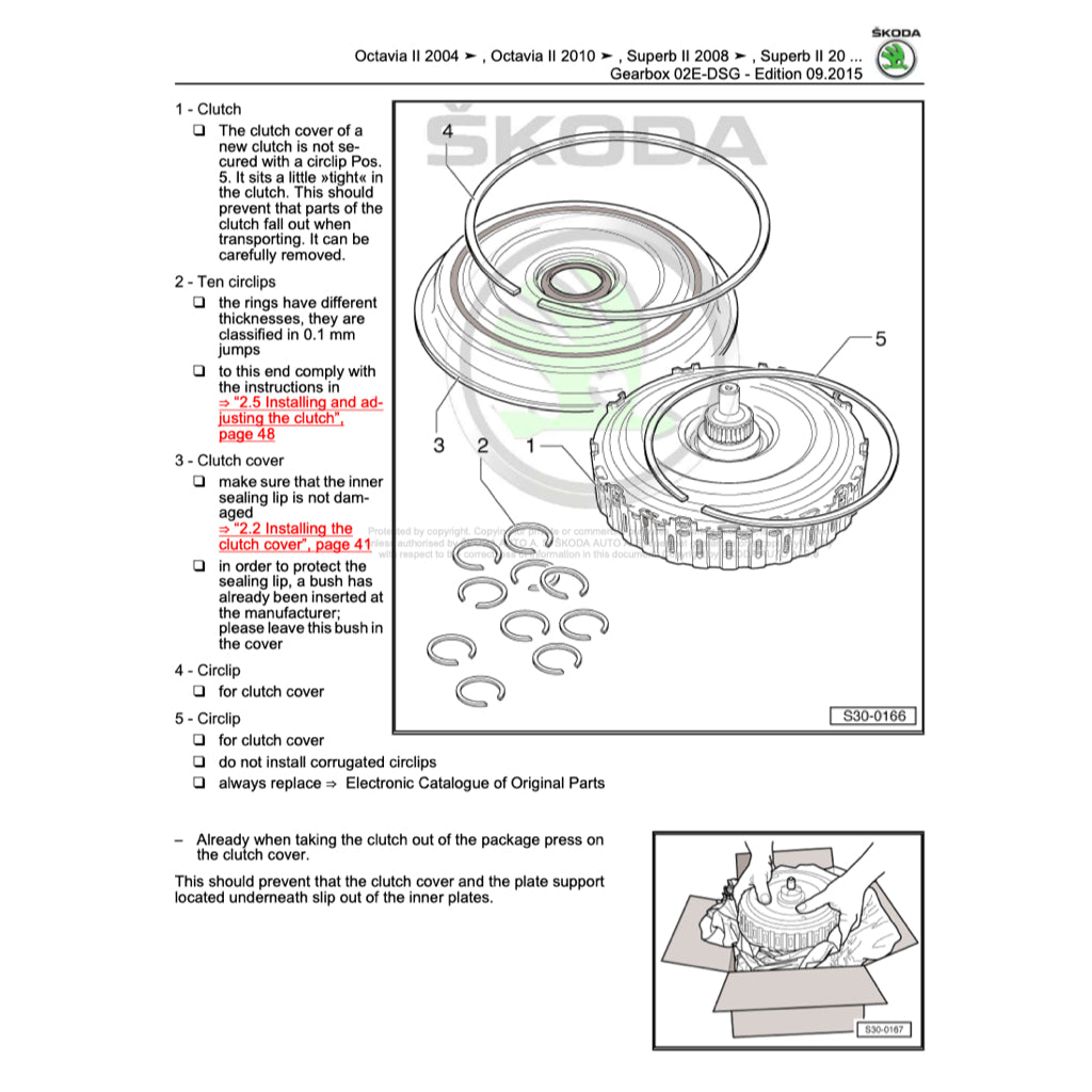 Skoda SUPERB B6 2005-2014 Full Manual Set – Repair & Maintenance Manual - page 7