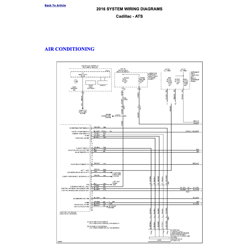 Cadillac ATS ATSV 2013-2019 Full Manual Set – Repair & Maintenance Manual - page 9
