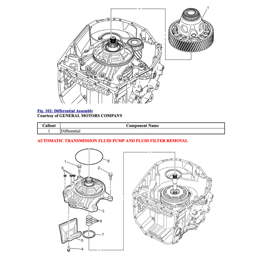 Cadillac XT5 2016+ Full Manual Set – Repair & Maintenance Manual - page 8
