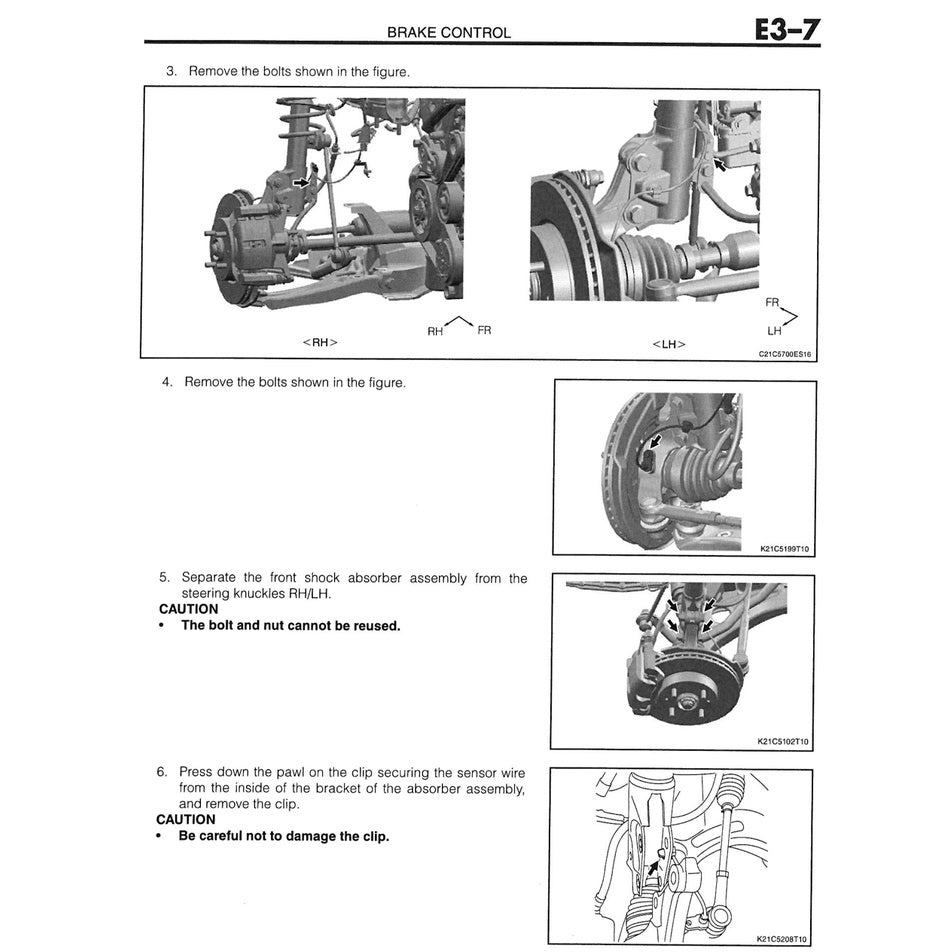 Daihatsu SIRION M800 2017-2021 Full Manual Set – Repair & Maintenance Manual - page 6