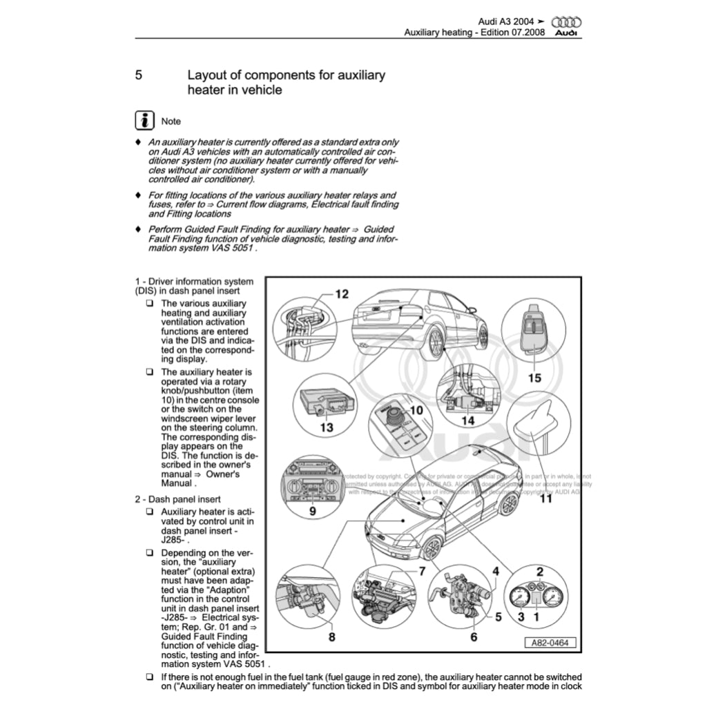 Audi A3 8P 2003-2012 Full Manual Set – Repair & Maintenance Manual - page 9