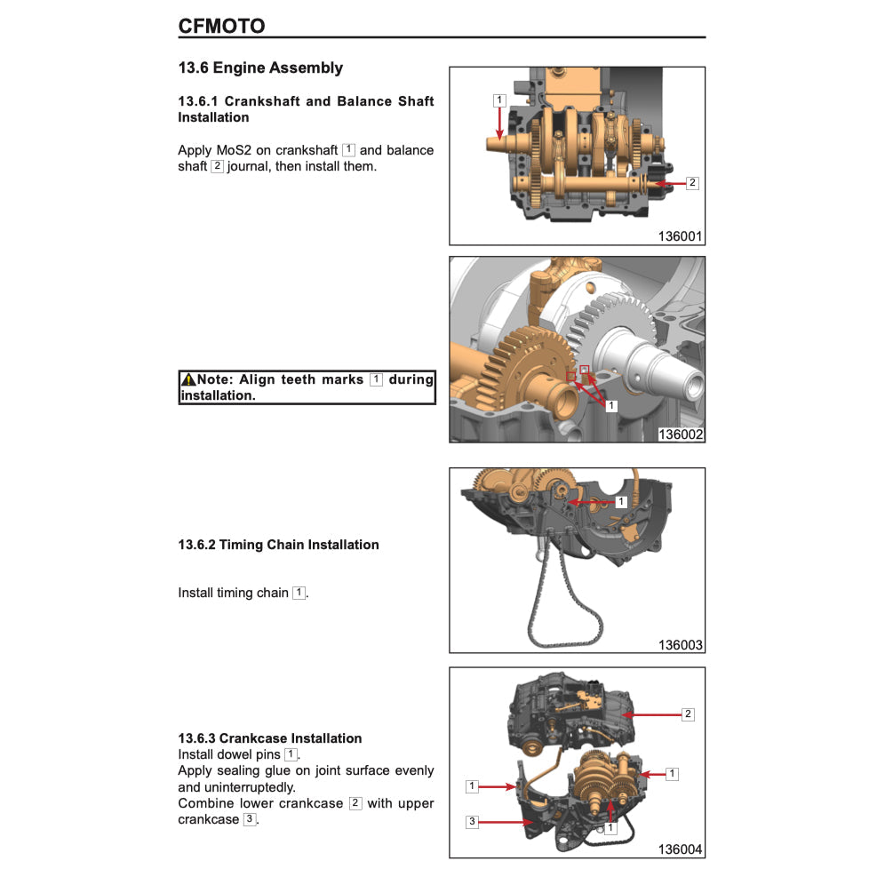 CFMoto 650GT 2019-2021 Full Manual Set – Repair & Maintenance Manual and Spare Parts Catalogand User Handbook - page 6