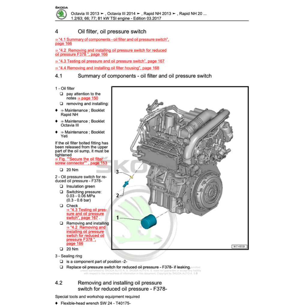 Skoda YETI 5L 2009-2017 Full Manual Set – Repair & Maintenance Manual - page 4