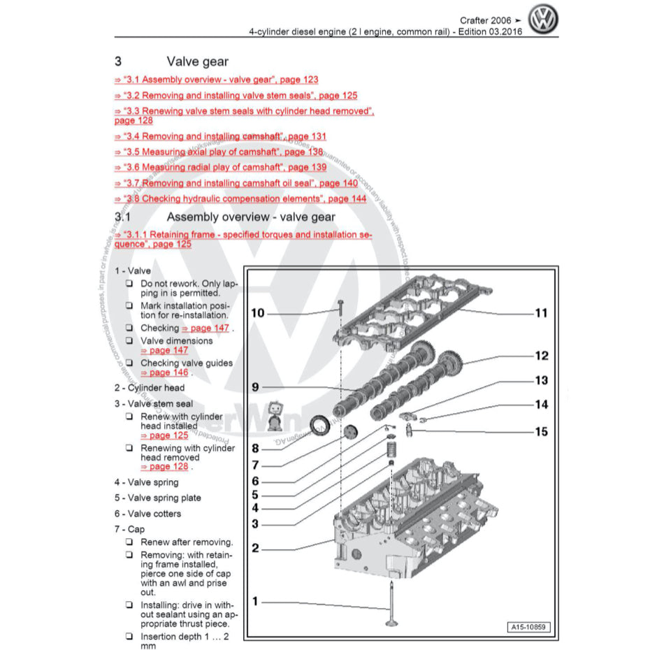 VW CRAFTER 2E/2F 2006-2017 Full Manual Set – Repair & Maintenance Manual - page 4