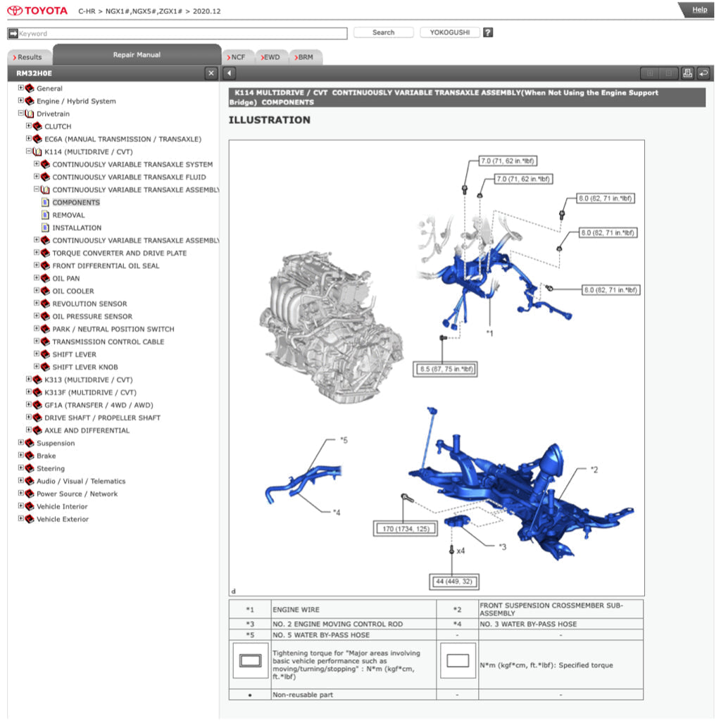Toyota C-HR CHR 2017-2023 Full Manual Set – Online Repair & Maintenance Manual - page 6