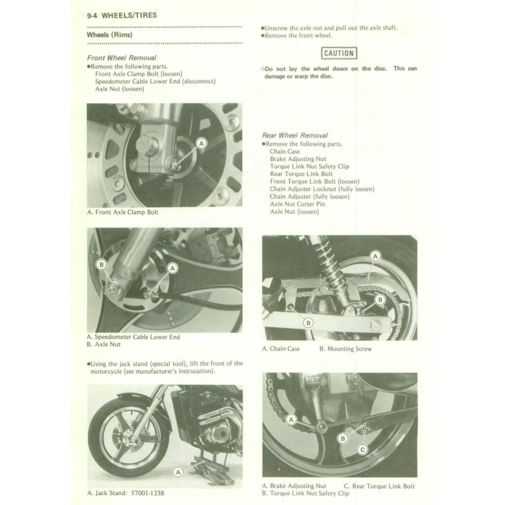 Kawasaki ELIMINATOR EL250-E/250HS 1988-1997 Full Manual Set – Repair & Maintenance Manual and User Handbook - page 6