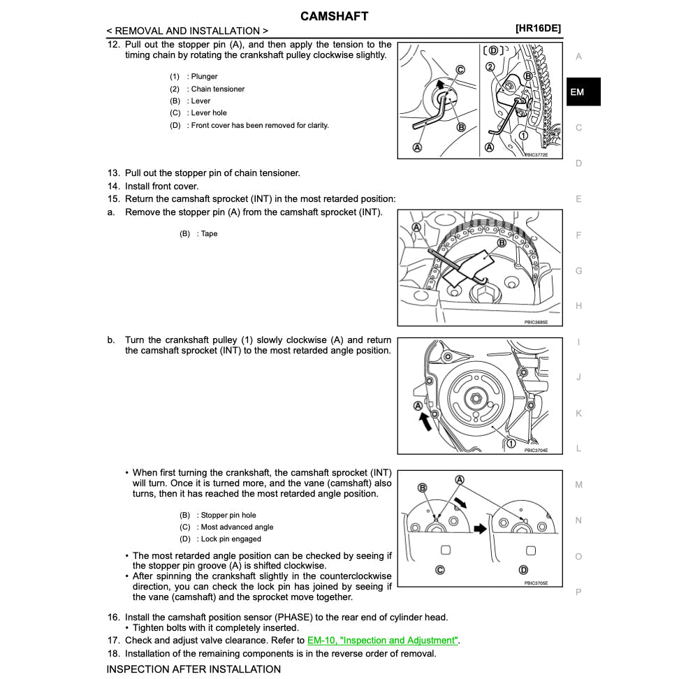 Nissan NOTE E12 2013-2018 Full Manual Set – Repair & Maintenance Manual - page 7