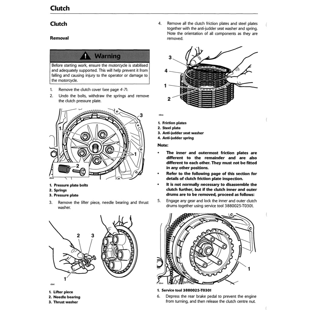 Triumph ROCKET III CLASSIC / TOURING / GT / R 2004-2022 Full Manual Set – Repair & Maintenance Manual - page 9