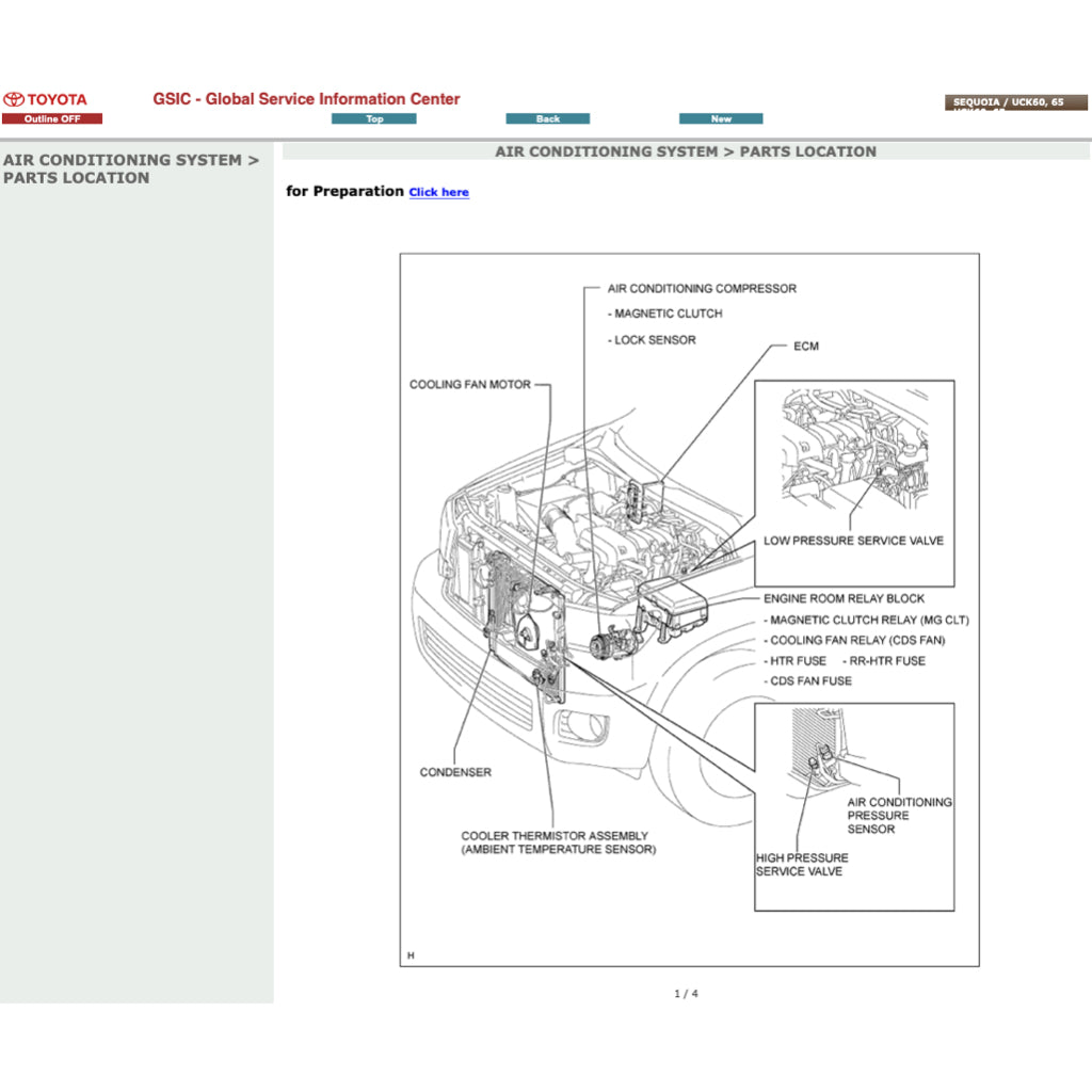 Toyota SEQUOIA UCK60/65 2008-2022 Full Manual Set – Online Repair & Maintenance Manual - page 9