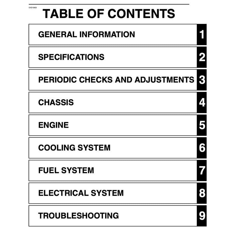TMAX Yamaha TMAX 530D/A ABS 2017-2019 Full Manual Set – Repair & Maintenance Manual and Spare Parts Catalog and User Handbook - page 2