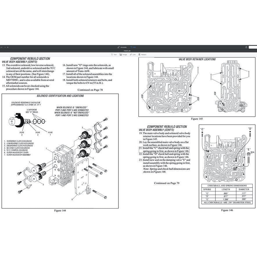 Mitsubishi Automatic Transmission Repair Manual F4A3 F4A51 F5A51 KM-171 KM-175 KM-177 R451 V5A51 JF011E (CVT) - page 4