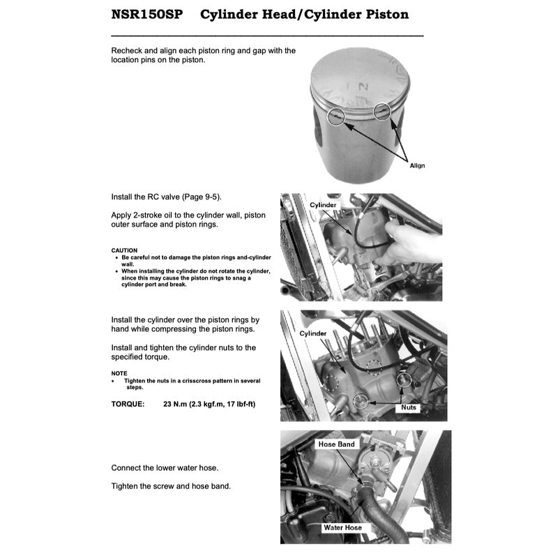 Honda NSR 150SP 1997-2010 Full Manual Set – Repair & Maintenance Manual and Spare Parts Catalog and User Handbook - REPSOL REPLICA - page 6