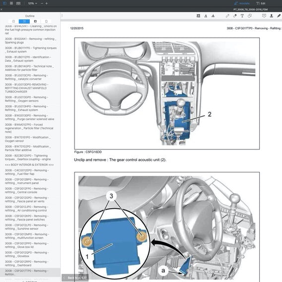 Peugeot 3008 T8 2008-2016 Full Manual Set – Repair & Maintenance Manual - page 5