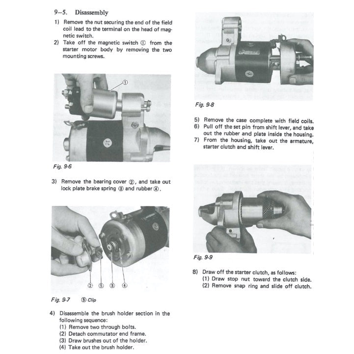 Suzuki CARRY ST30/40/90/100 1979-1985 Full Manual Set – Repair & Maintenance Manual - page 5