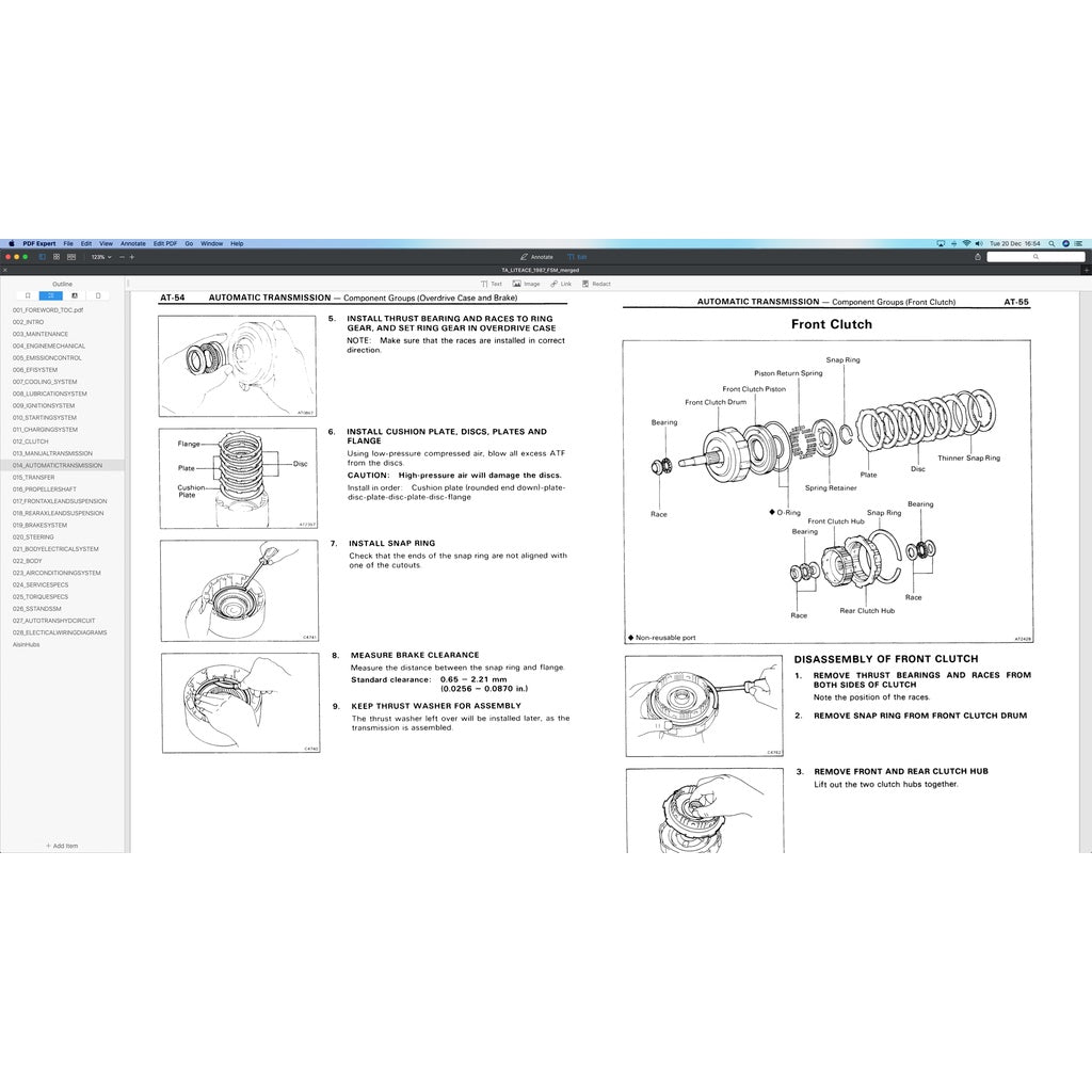 Toyota TOWNACE R20/30 1982-1991 Full Manual Set – Repair & Maintenance Manual - page 5