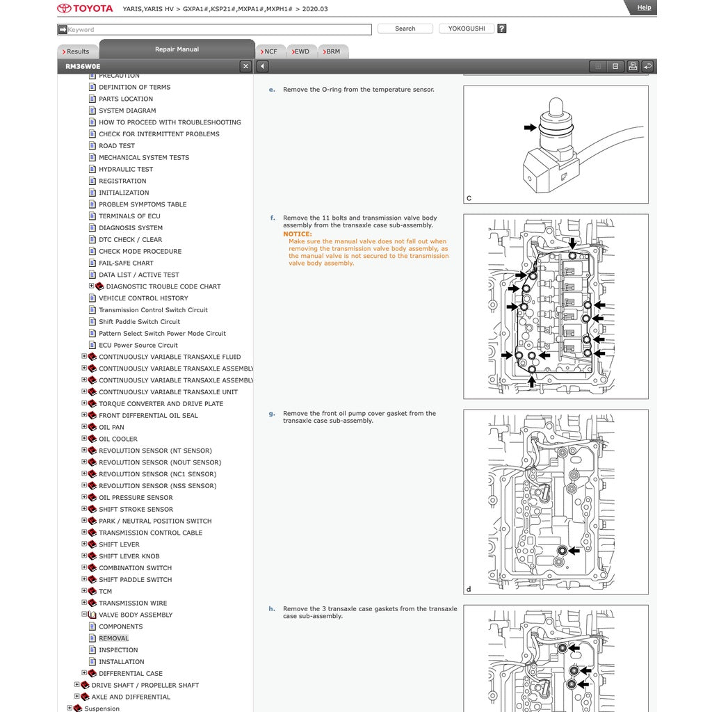 Toyota YARIS XP210 2020+ Full Manual Set – Repair & Maintenance Manual - page 2